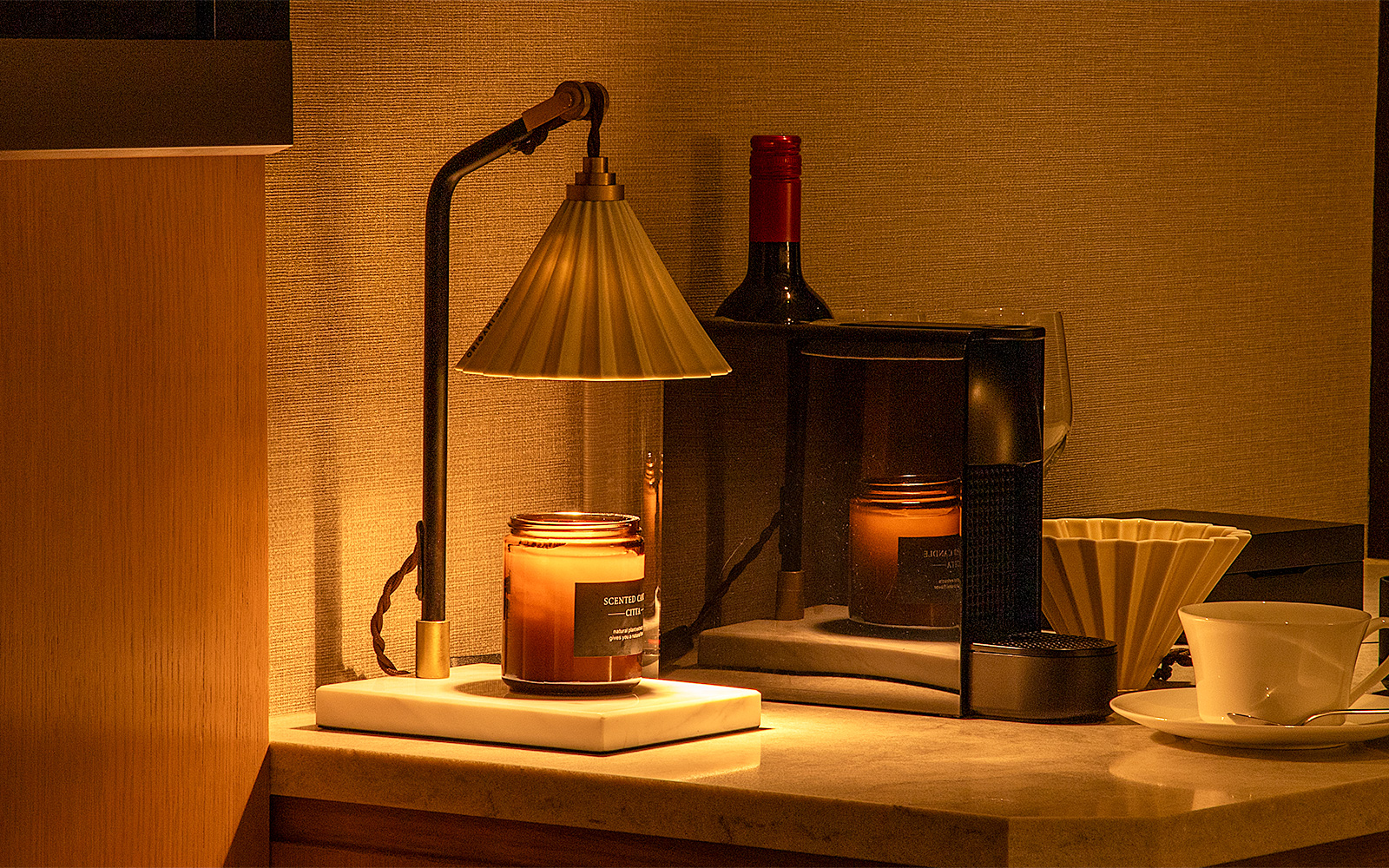 ORIGAMI LAMP CANDLE WARMER